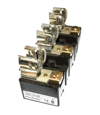 ALLEN BRADLEY 1491-N126 FUSE HOLDER 600 VOLT