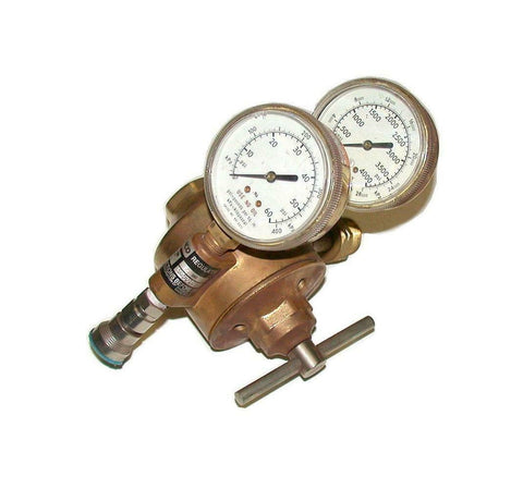 Airco  96501059  Argon/Helium/Nitrogen Gauge Assembly 0-400  04000 PSI
