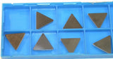 Lot of 7 Kyocera Indexable Turning Cermet Inserts TPG 322 TC30