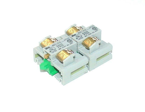 IDEC   BST-010  DUAL CONTACT BLOCK 10 AMP 1 N.O.  CONTACT