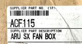 APC ACF115 Air Removal Unit SX Fan Assembly Cooling System 100-240 VAC