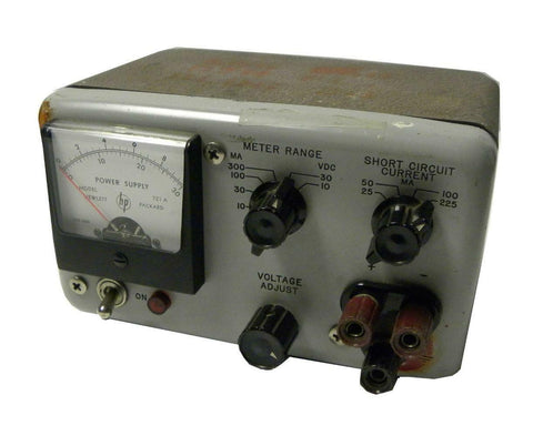 HEWLETT PACKARD HP 721A POWER SUPPLY 0-24 VDC @ 225 MA