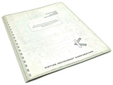 Kistler Model 601A, H & L Quartz Pressure Transducer Instruction Manual