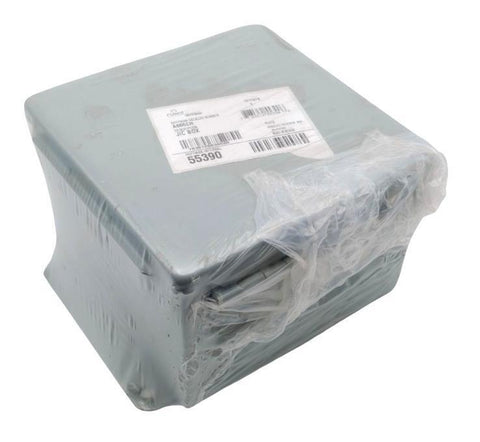 Hoffman Nvent A606CH JIC Enclosure Box Continuous Hinge 6" x 6" Screw Mount Grey