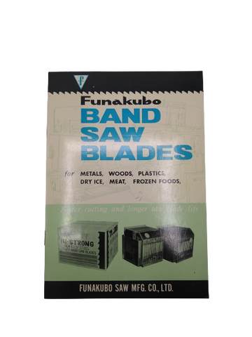 Funakubo Band Saw Blades Guide