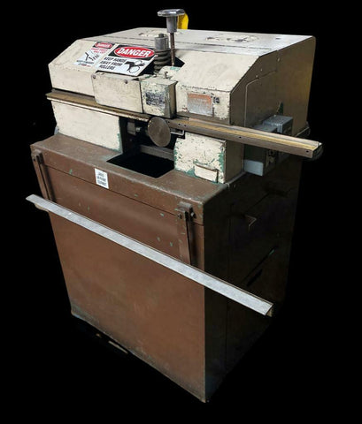 Falls Metal Products D-Bur-R 1/4" x 4" Sheet Metal Deburring Machine Model 111