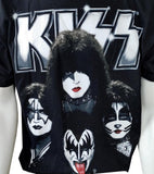 Alstyle Men's Kiss I Was There Houston Texas 2011 Concert Black Shirt Size Large