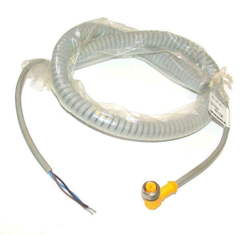 New Turck  WK 4T-3.3/S90-SP  U2374  Spiral Sensor Cable Assembly