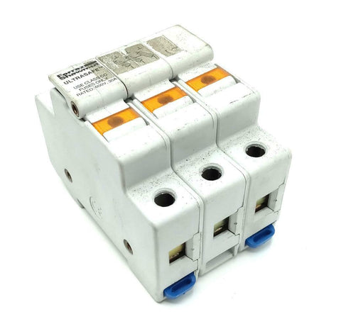 Ferraz Shawmut USCC31 3 Pole Fuse Holder With Indicator 30A 600VAC Ultrasafe