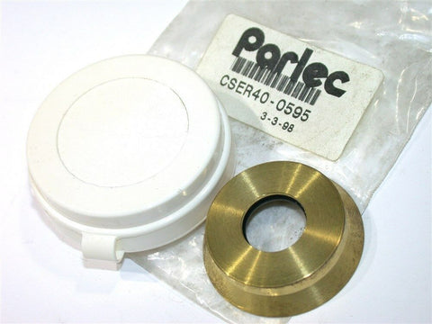 UP TO 3 NEW PARLEC GOLD SEAL ER40 .595" ID COLLET COOLANT SEALS CSER40-0595