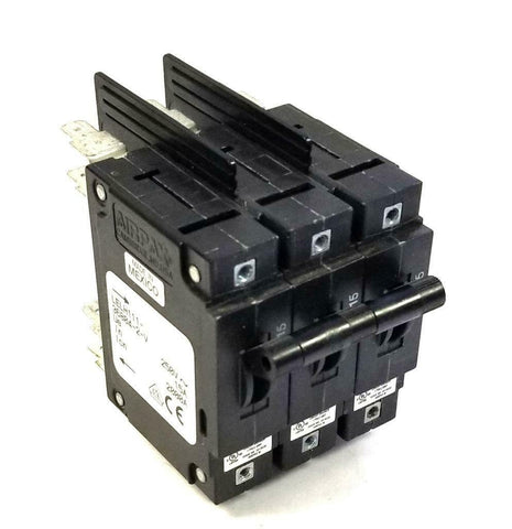 Airpax LELH111-36804-2-V Circuit Breaker 15 A 250 V 3 Pole