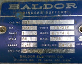 Baldor 332 3/4 HP Grinder / Buffer 1 PH 115/230V 8A 1725RPM