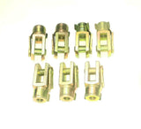 Lot of 7 New Festo  SG-3/8-24-B  Cylinder Rod Clevises W/Pin Clamps