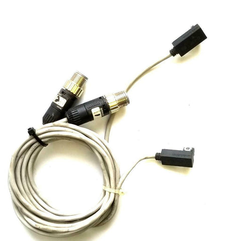 SMC D-F7P Proximity Reed Auto Switch W/ 4 Pole Micro Connectors (Lot of 2)