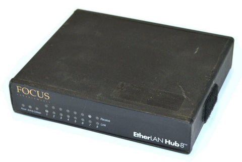 FOCUS ETHERLAN HUB8 WITH POWER ADAPTER