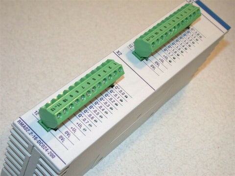 UP TO 4 BOSCH REXROTH INDRAMAT OUTPUT MODULE 24V RMA02.2-16-DC024-200