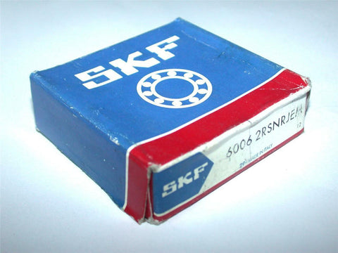 BRAND NEW IN BOX SKF DEEP GROOVE BALL BEARING 6006 2RSNRJEM (4 AVAILABLE)