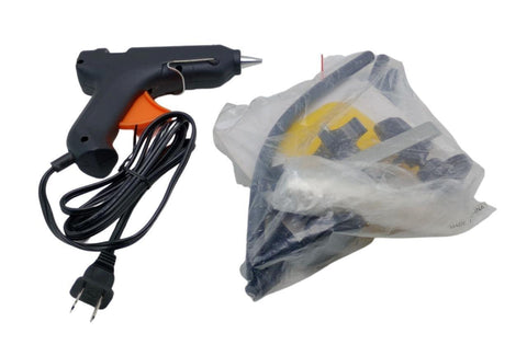 Mini Trigger Hot Glue Gun W/ Mounting Clamp & Dent Pulling Solution