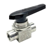 Whitey SS-45F8-1466 Stainless Steel Ball Valve 200 PSI @ 100°F 1/2" NPT