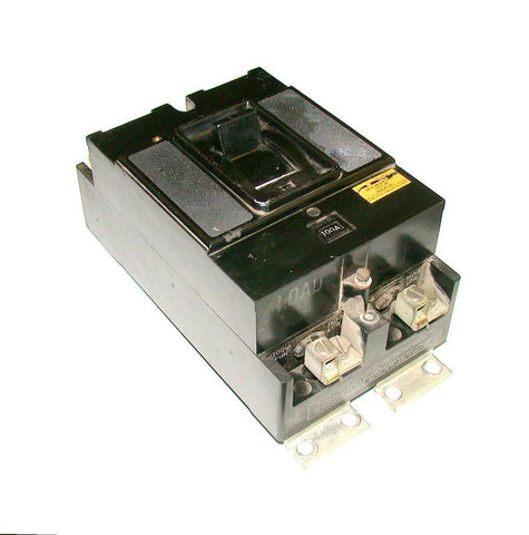 WESTINHOUSE 2-POLE 100 AMP 600 VAC CIRCUIT BREAKER TYPE G FRAME 1072018