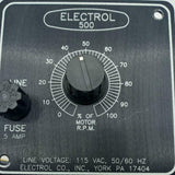 Bell & Howell Electrol C-MH-16-500-FP Drive Control 1/4HP 90V ARM 115VAC