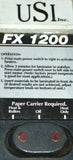 USI INC. FX 1200 12" HEAVY DUTY LAMINATOR 120 VAC