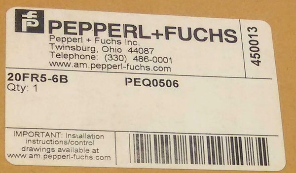 NIB New Pepperl + Fuchs 20FR5-6B Magnetic Reed Switch Made in USA