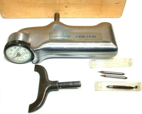 Colman Barcol Impressor Hand-held Portable Hardness Tester GYZJ 934-1 w/ Case