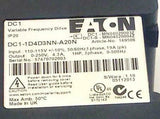New Eaton  DC1-1D4D3NN-A20N  3-Phase Variable Frequency AC Drive 1 HP