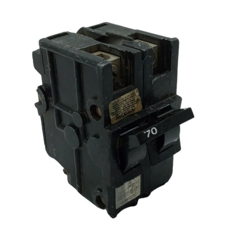 American NA270 2 Pole Circuit Breaker 70A 120/240VAC 1 PH Plug-In