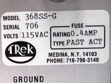 Trek 368 Electrostatic Voltmeter 0 to +/- 1999 VDC Range 368SS-G