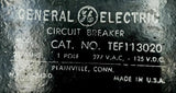General Electric TEF113020 1 Pole Circuit Breaker 20A 277VAC 125VDC