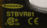 Banner STBVR81 Optical Touch Button Sensor Self-Checking W/Guard and Housing