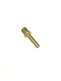 New Unbranded  10111  Straight Brass Barb Fitting 1/4" Hose X 1/8 NPT