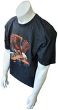 Harley Davidson Motorcycle Men's Eagle Live To Ride Ride To Live Black Shirt L
