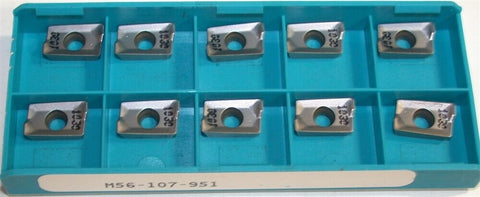Lot of 10 New Ingersoll Carbide Milling Inserts APKT120308R IN1030