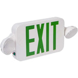 Morris Products 73042 Green LED Exit Emergency Light 33 Lumens (4 Available)