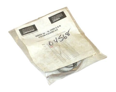 NEW HANNA CYLINDERS G-200 706-00047-027 PISTON PACKING KIT 2" BORE