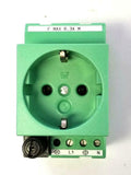 Phoenix Contact EMG 45-SD-D/LA/SI Rail Mount Socket 250V 6.3A