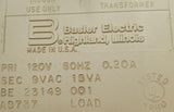 Basler Electric BE-23149-001 Class 2 Plug-In Transformer 120V 60HZ 0.20A