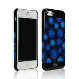 New iSkin VBPKD5-BE1 Vibes Case for iPhone 5/5S - Blue Polka Dot - FREE SHIPPING