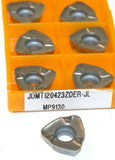Lot of 8 Mitsubishi Carbide Face Milling Insert JDMT120423ZDER-JL MP9130