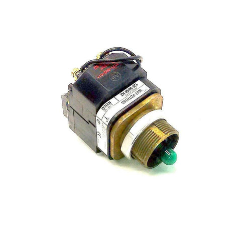 New Allen Bradley 800T-PDTH16G Green Pilot Light W/Relay Module 120VAC (NO LENS)