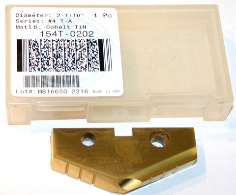Allied Machine Original T-A 2 1/16" Carbide Spade Drilling Insert 154T-0202
