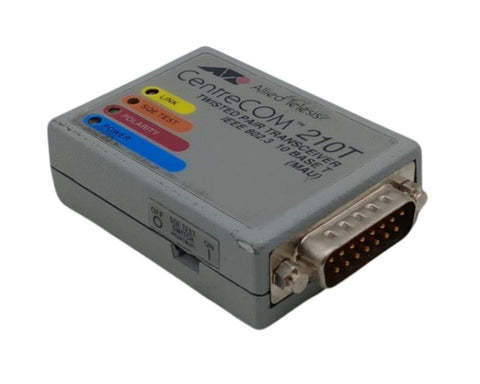 Allied Telesis CentreCom AT-210T Twisted Pair Receiver IEEE 802.3 BASE T