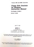 Motoman Yasnac ERC & MRC Controller Floppy Disk Emulator Instruction Manual