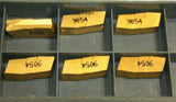 Lot of 6 New Iscar Carbide groove & turning inserts GIP 4.78E-0.55 IC9054