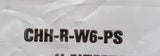 3M CHH-R-W6-PS Non-Vented Front Brim Hard Hat With Ratchet Adjustment