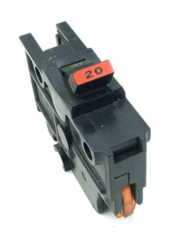 Federal Pacific Electric NA20 1 Pole Circuit Breaker 20A 120/240VAC