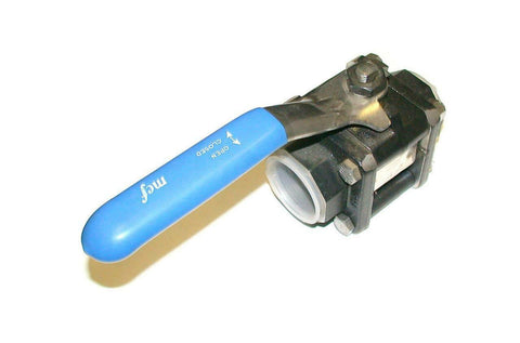 New MCF  SST56HT  1 1/2" Stainless Steel Industrial Ball Valve